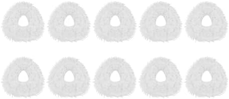 10pcs Mop Cloths for Robotic Floor Cleaning Systems