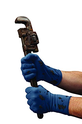 VEN6025 Venom Steel Latex Gloves Blue Pack of 30