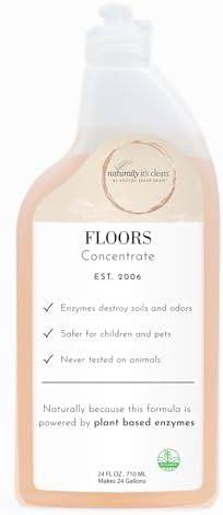 Naturally Its Clean Floor Cleaner Concentrate Makes 24 Gallons