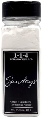 Powerful Sundays Fresh Linen Scented Deodorizer for Carpets Upholstery