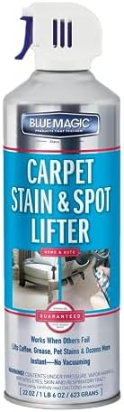 Blue Magic Carpet Stain Spot Lifter - 22 oz Pack of 4