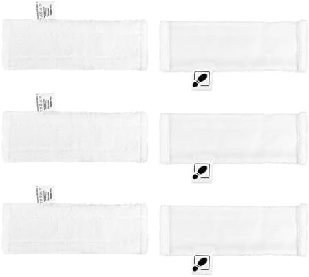 Vamarads N85R 6 Pcs Microfiber Mop Cloth Pad for Karcher Steam Cleaners