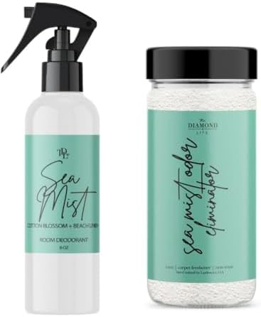 The Diamond Life Sea Mist Carpet Upholstery Freshener Bundle