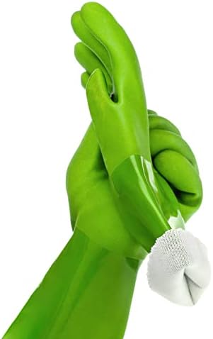 Kitchen-Star Ultimate Rubber PVC Gloves with Cotton Lining