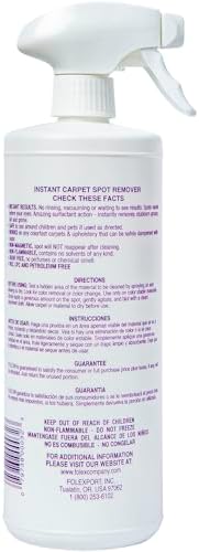 FOLEX Instant Carpet Spot Remover Floor Cleaner Bundle