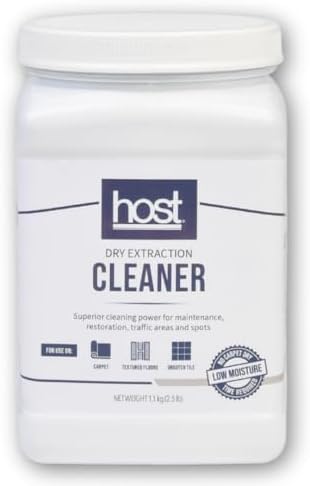 HOST Dry Extraction Cleaner - Natural Non-Toxic Biodegradable Floor Carpet Cleaner