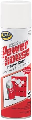 Zep Powerhouse Heavy-Duty Cleaner and Wax Stripper - 18 oz Case of 12
