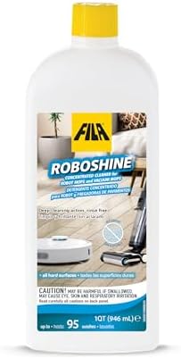 FILA ROBOSHINE Floor Cleaner 1Qt 100 Washes
