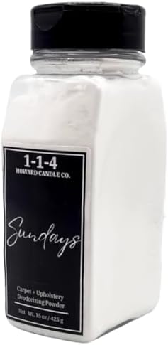 Powerful Sundays Fresh Linen Scented Deodorizer for Carpets Upholstery