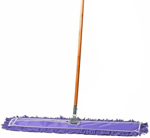 36 Inch Purple Commercial Dust Mop Floor Sweeper