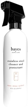 Bayes High Performance Stainless Steel Cleaner 16oz 6 Pack