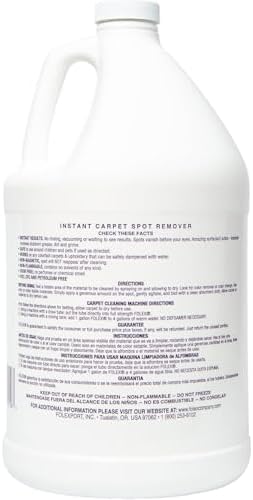 FOLEX Instant Carpet Spot Remover 128 oz - 2 Pack