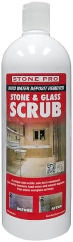 Stone Pro Stone and Glass Scrub - Hard Water Stain Remover 1