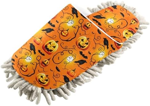 Burbuja Spooky Halloween Dust Mop Slippers