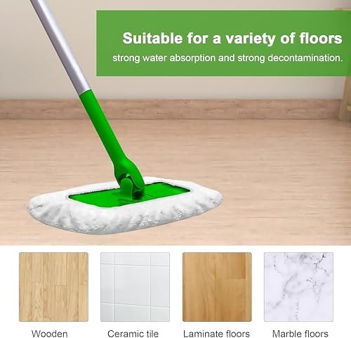 Sgizoku Mop Pad Refills for Swiffer Sweeper 3Pack