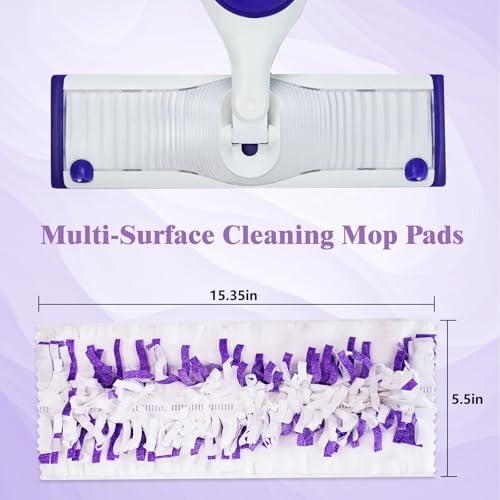 20 Count Disposable Mopping Pad Refills for S-Wiffer PowerMop
