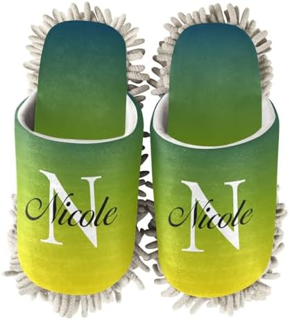 RunningBear Custom Mop Slippers with Microfiber Pad
