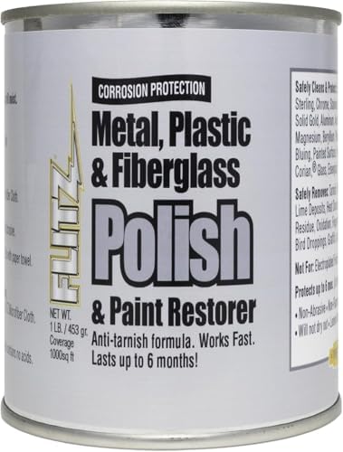 Flitz Multi-Purpose Metal Polish Paste - 1lb Can USA Made