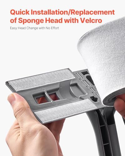 VEVOR Sponge Mop Replacement 2-Piece Set