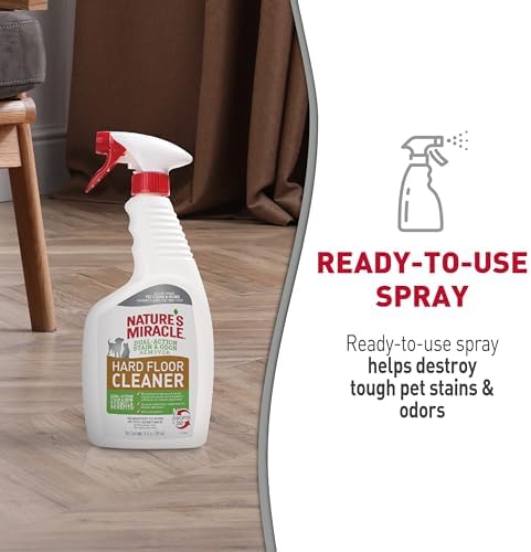 Natures Miracle Hard Floor Cleaner 24 Oz