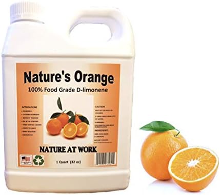 Natures Orange 100 Pure Food Grade D-Limonene 32 Fl Oz