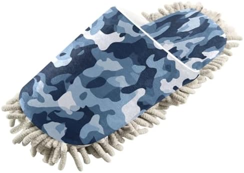 Zhirexin Blue Mopping Slippers for Home Cleaning