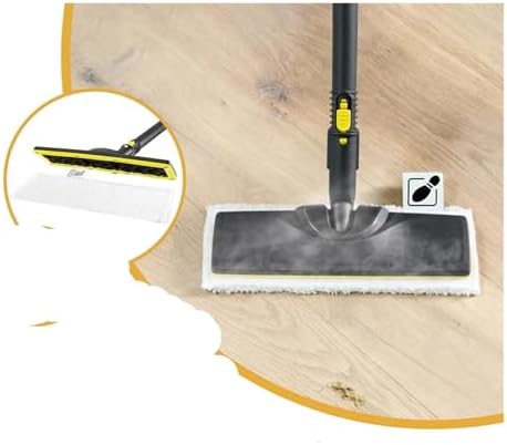 Vamarads N85R 6 Pcs Microfiber Mop Cloth Pad for Karcher Steam Cleaners