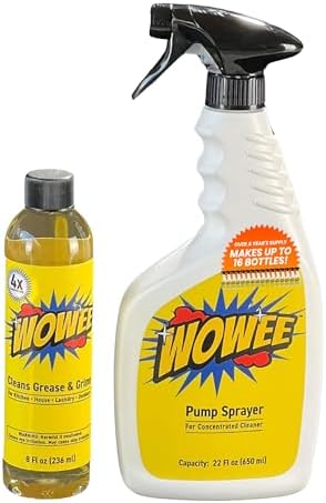 Wowee 8 fl oz Concentrated Degreaser for All-Purpose Cleaning