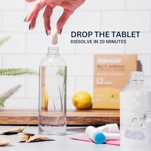 Flowcheer Multi Surface Cleaner Refills - 12 Pack Tablets