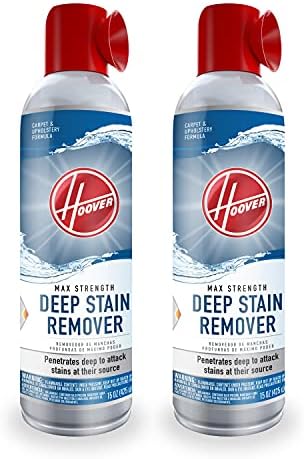 Hoover Max Strength Deep Stain Remover Aerosol 15 oz 2 Pack