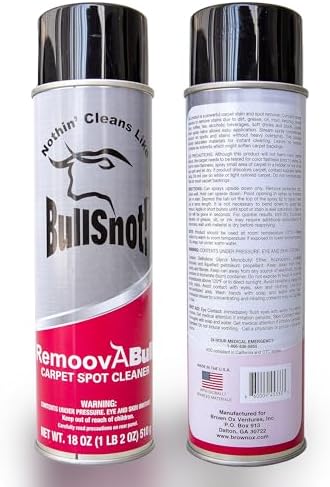 BullSnot RemoovABull Stain Remover - Fast Acting Powerful No Solvents