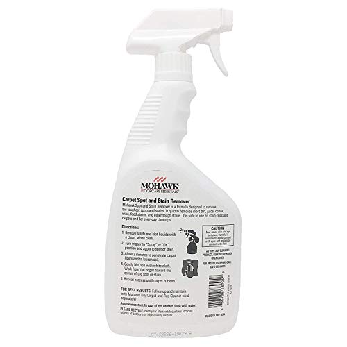 Mohawk Home Carpet Spot Stain Remover 32 Fl Oz Spray Bottle