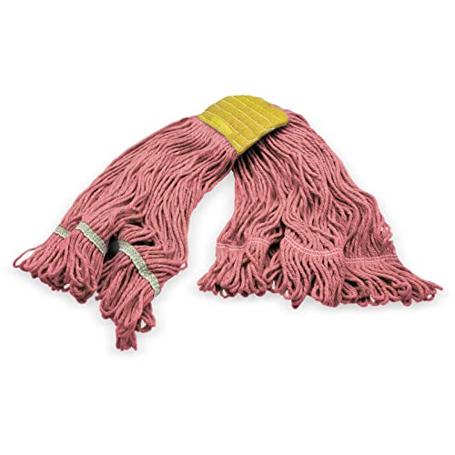 SPARTA Flo-Pac Cotton Mop Head Red 1 Wide