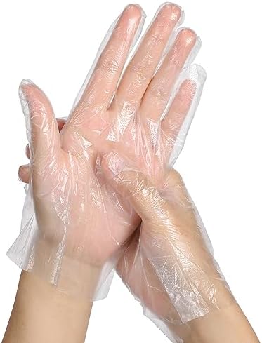 Milisten 100PCS Kids Disposable Food Prep Gloves