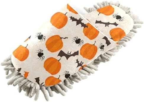 Burbuja Cute Bats Pumpkins Mopping Slippers 1
