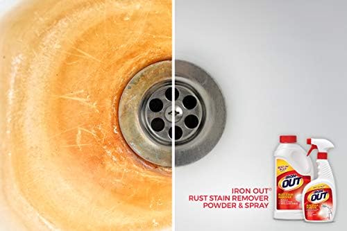Iron Out Rust Stain Remover Tablets and Gel Spray