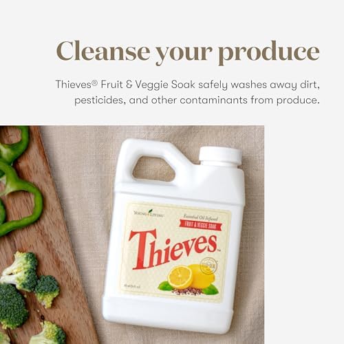 Young Living Thieves Fruit Veggie Soak 16 fl oz