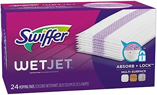 Swiffer WetJet Refill Cloths 24Box 113 x 54 White