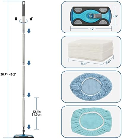 Layers Dust Mop Kit for Hardwood Floors