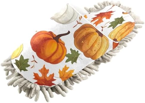 Zhirexin Thanksgiving Cleaning Slippers with Microfiber Mop Pads