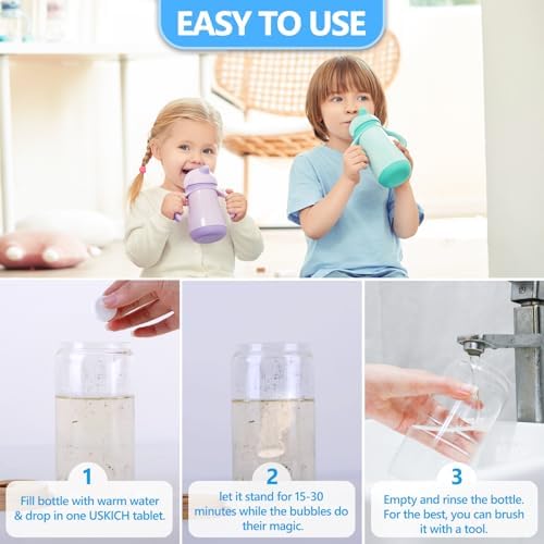 USKICH Water Bottle Cleaning Tablets - 48 Pack 1