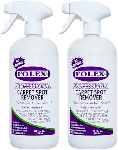 FOLEX 2 Pack Carpet Spot Remover 34OZ