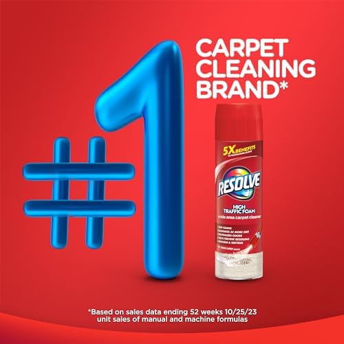 Resolve High Traffic Carpet Foam Cleaner 22 oz