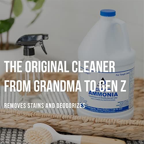 CPDI Clear Ammonia Cleaner Liquid 2 Gallon 1