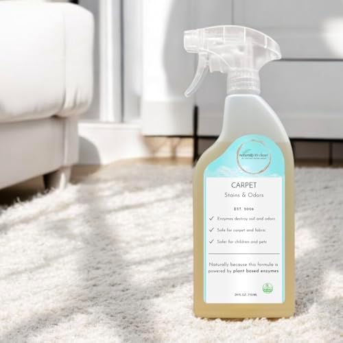 Naturally Its Clean Carpet Stains Odors Cleaner 24oz x 2 Pack