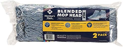 Members Mark Commercial 24 Blended Mop Head 2 Pack