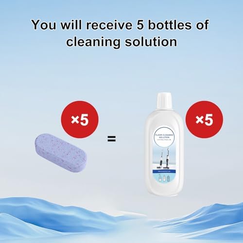 Nukisa 5 Bottles Lavender Scent Floor Cleaner