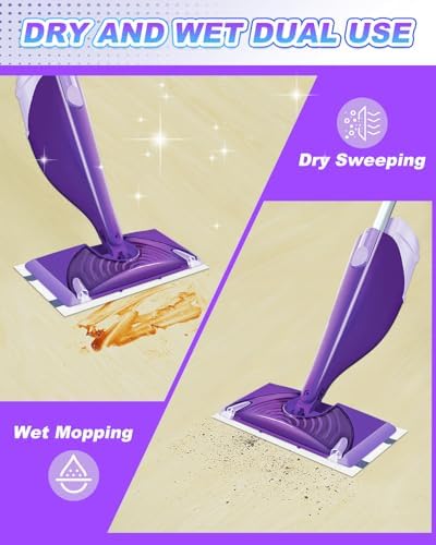 YagoDago 48 Count Multi-Layer Dry Floor Mop Pads