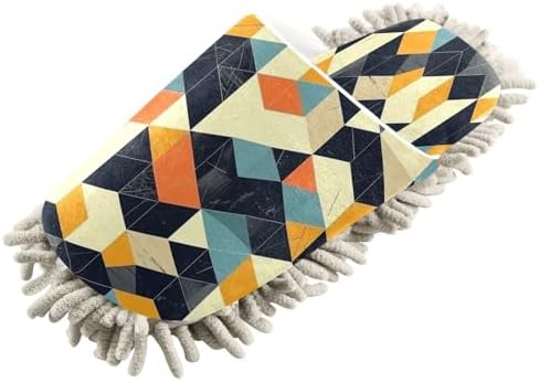 Zhirexin Colorful Lattice Cleaning Slippers