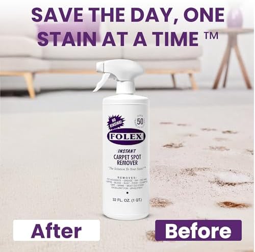 FOLEX Instant Carpet Spot Remover 128 oz - 2 Pack